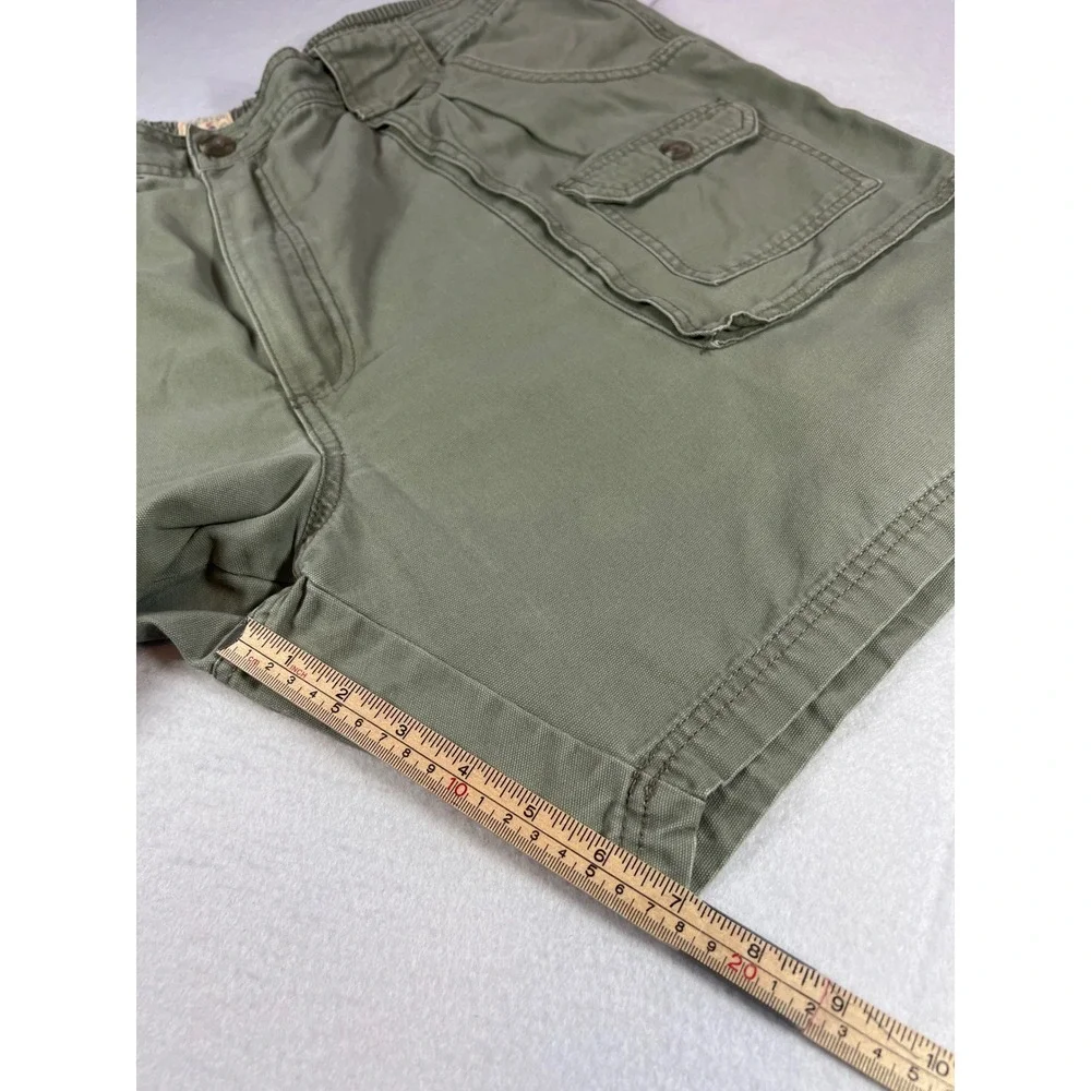 RedHead Cargo Shorts Olive Green Cotton Canvas Utility Gorpcore Outdoor Mens 44